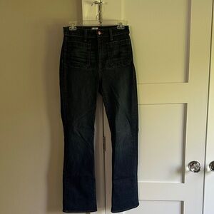 J. Crew Women's Dark Indigo Straight Leg Jeans